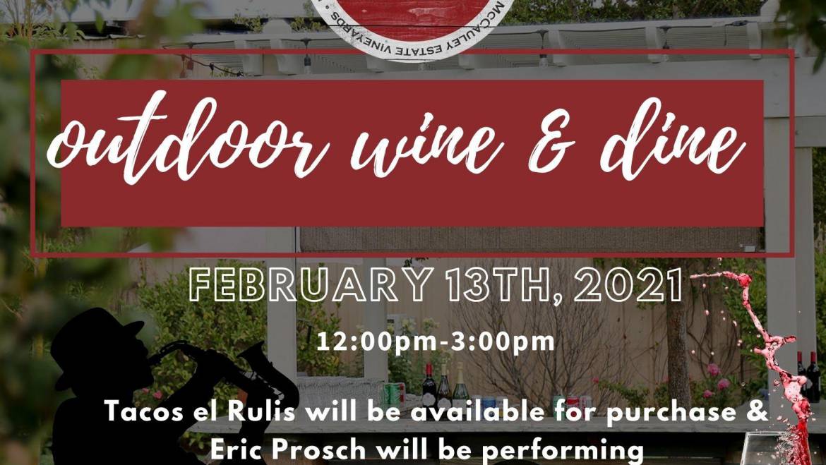 Outdoor Wine and Dine + Live Music