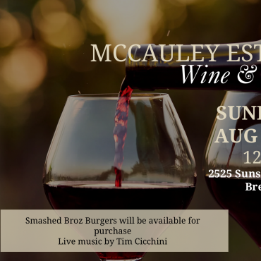 McCauley Estate Vineyards Wine & Dine