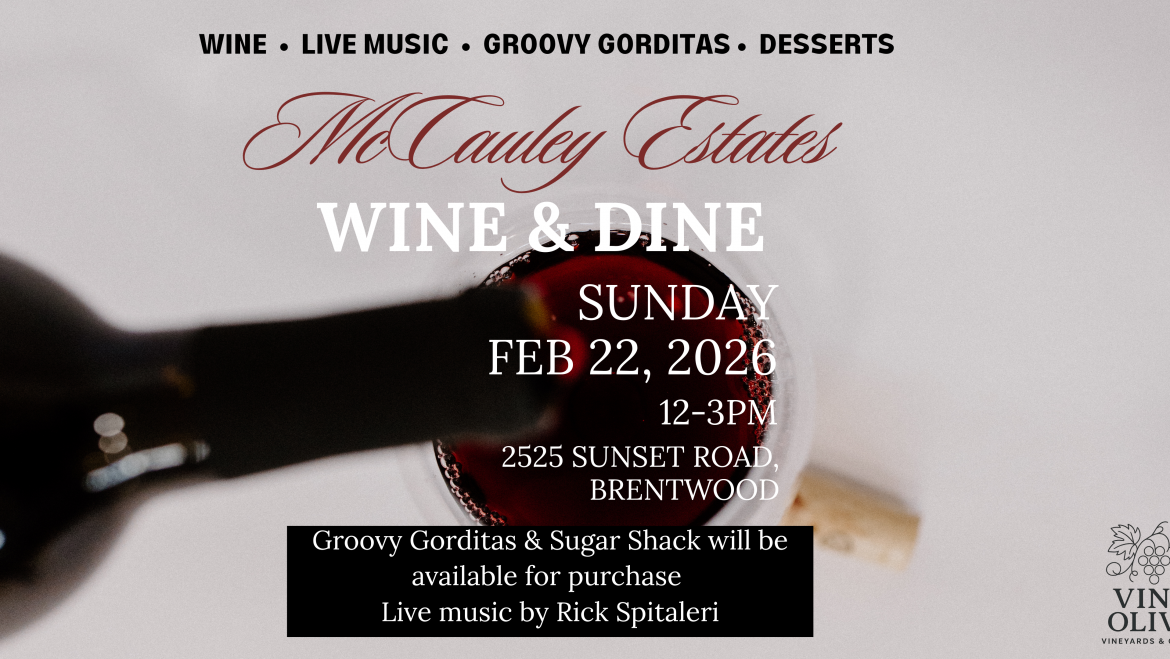 McCauley Estate Vineyards Wine & Dine